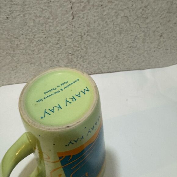 Mary Kay Mug Tall Green Heart Be True to your dreams - Picture 6 of 6